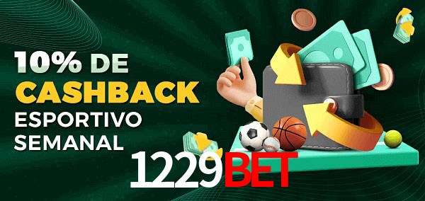 10% de bônus de cashback na 1229bet
